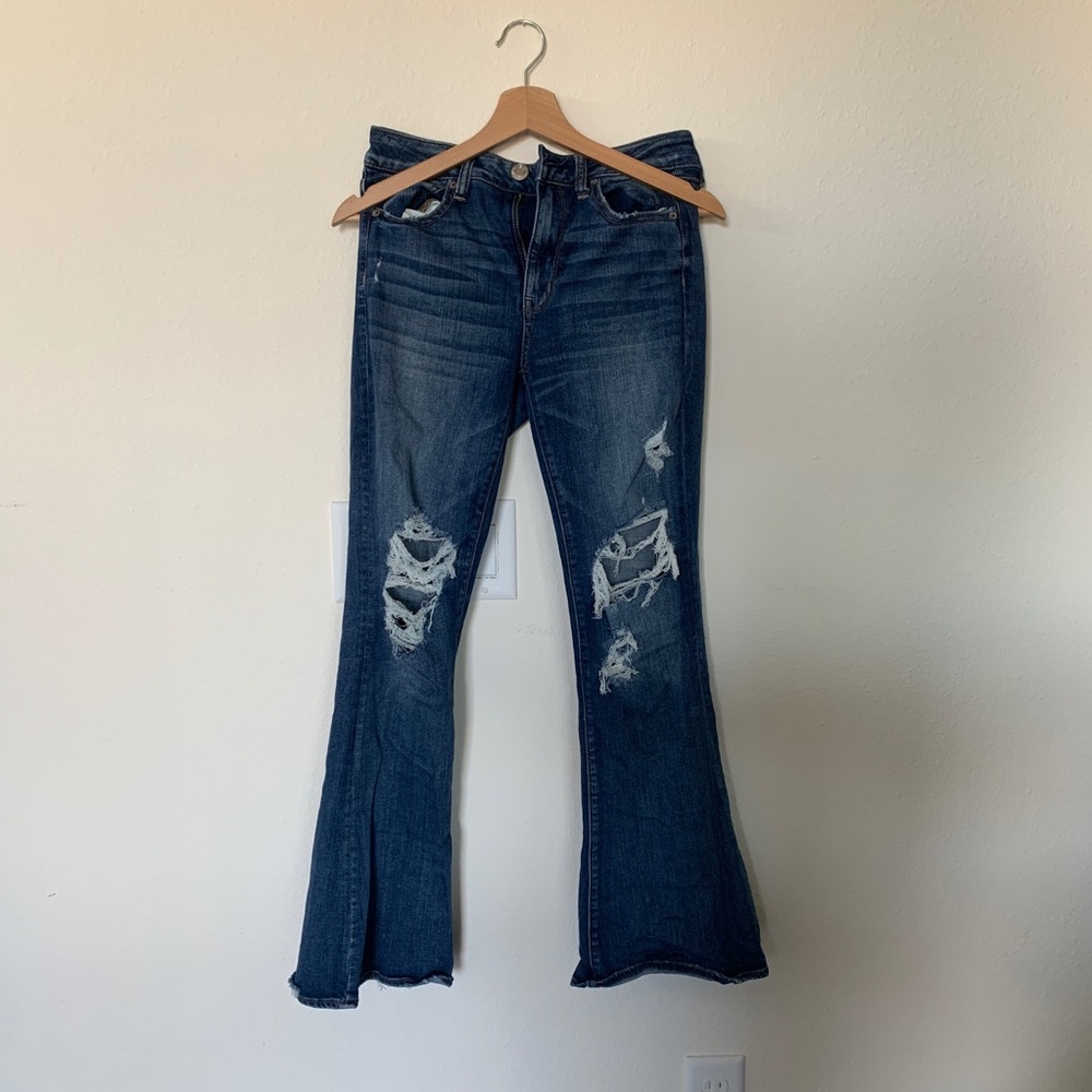 AEO Super stretch X Flared jeans
